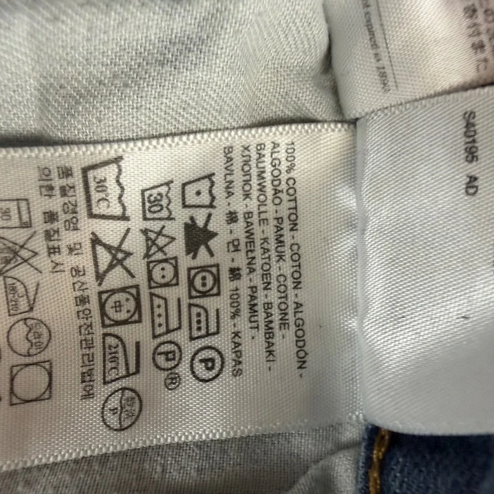 Levi's 505 Regular Fit Jeans Mens 38x30(29) Blue‎ Medium Wash Straight Leg Denim